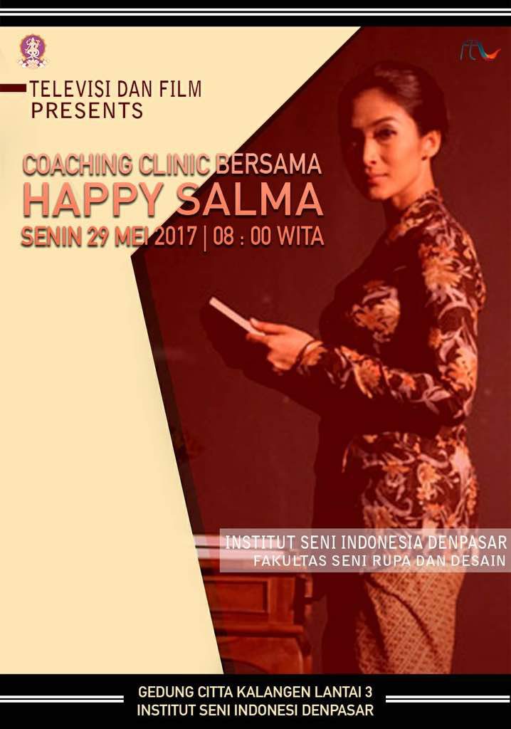 Coaching Clinic Bersama Happy Salma
