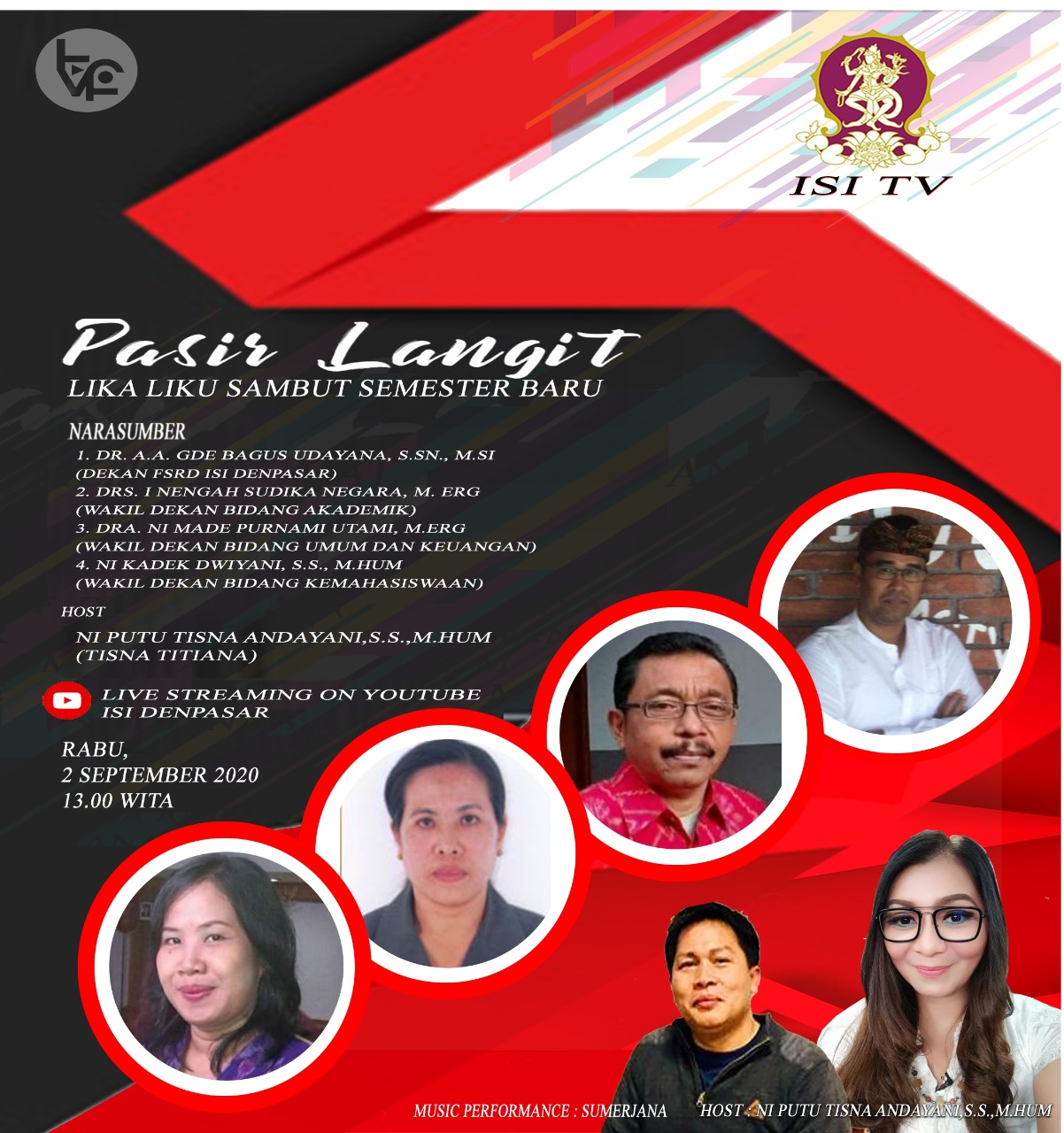 Talkshow Pasir Langit episode 6 “Lika-Liku Sambut Semester Baru”